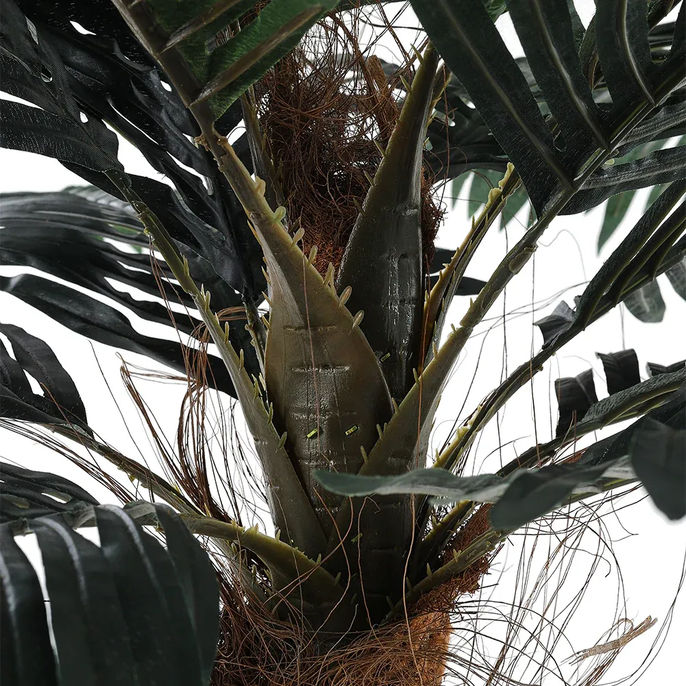 120CM Height Artificial Plants Palm Tree with Pot - Image 5